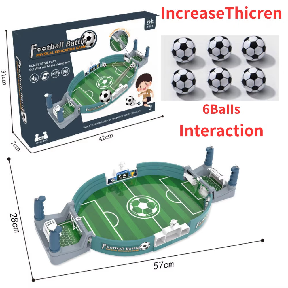 Portable Tabletop Soccer Game