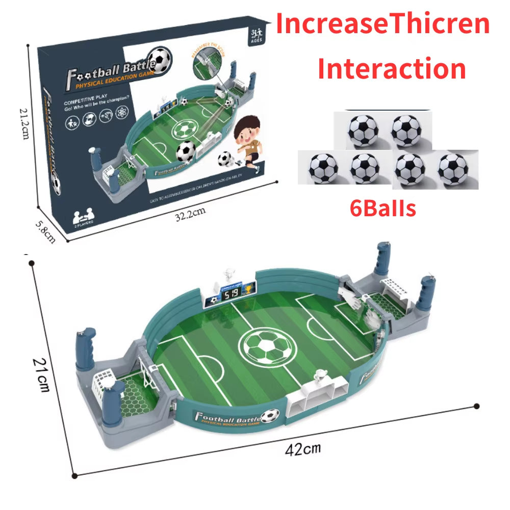 Portable Tabletop Soccer Game