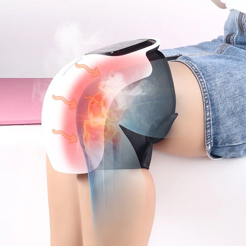 Infrared Vibration Knee Massager for Pain Relief and Swelling