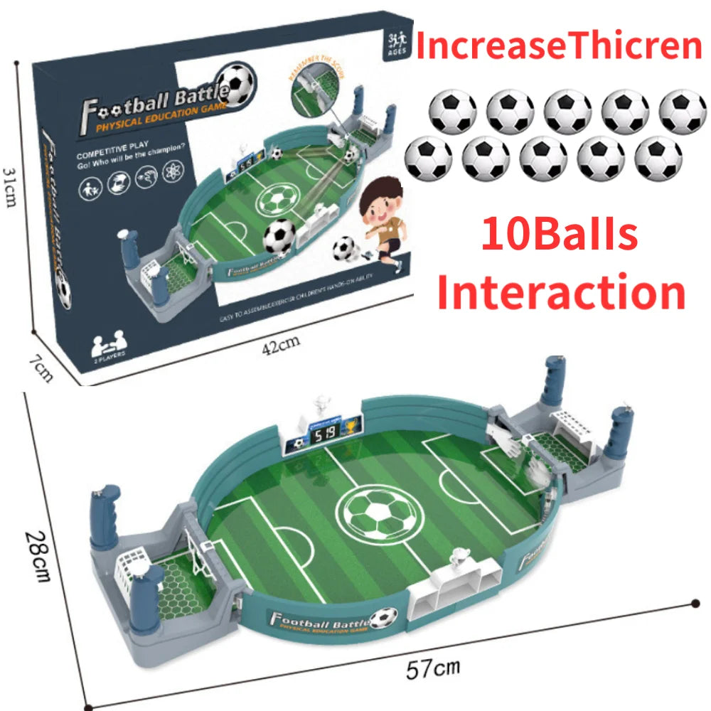 Portable Tabletop Soccer Game